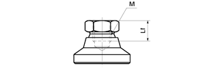 NBK鍋屋バイテック会社　FCM·FCF レベリングフット